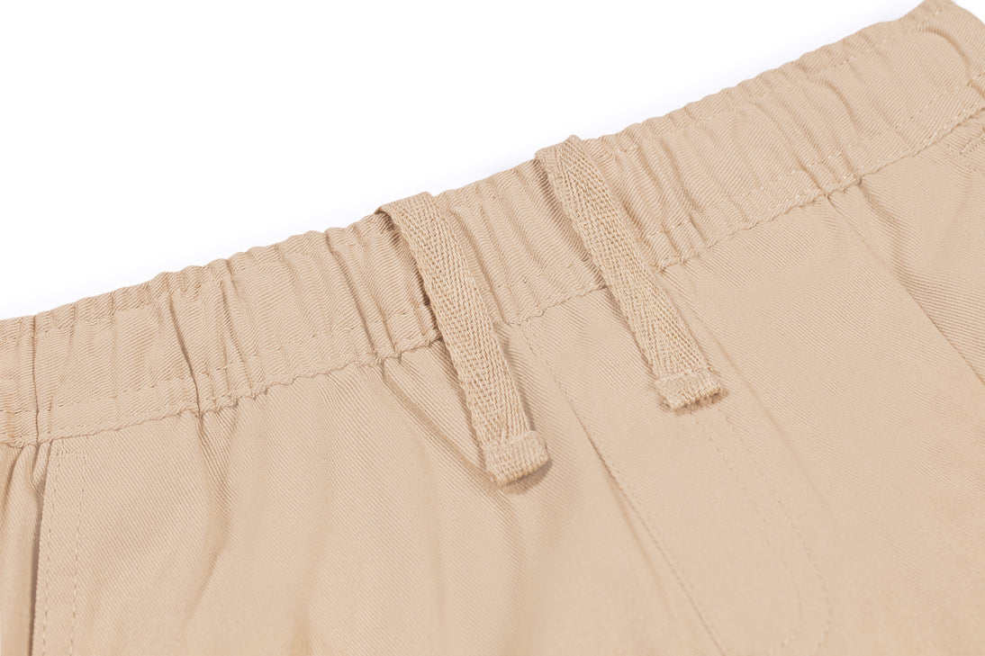 Toddler Twill Jogger Pants - Comfortable Everyday Slim Fit Bottoms