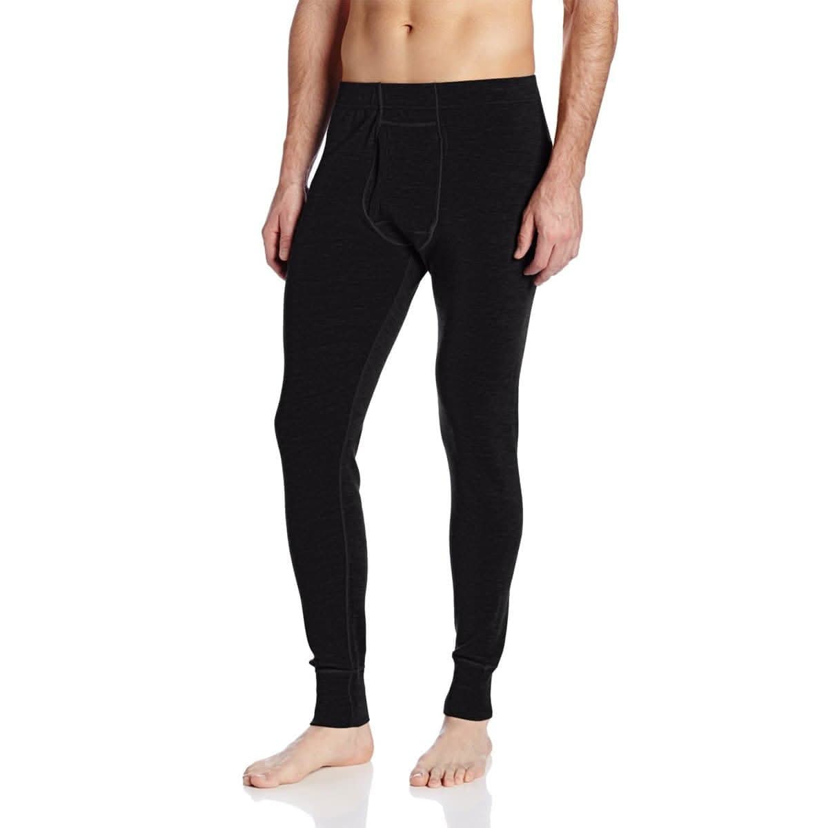 Men's Midweight 100% Merino Wool Thermal Base Layer Bottoms