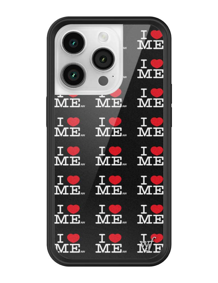 I Heart Me | Black iPhone Case