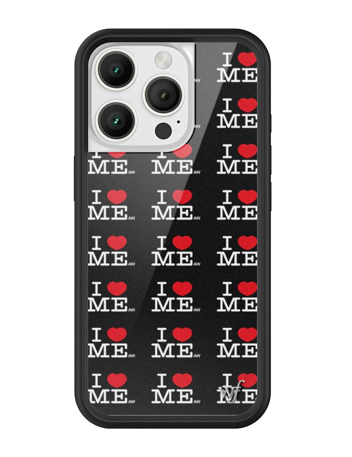 I Heart Me | Black iPhone Case