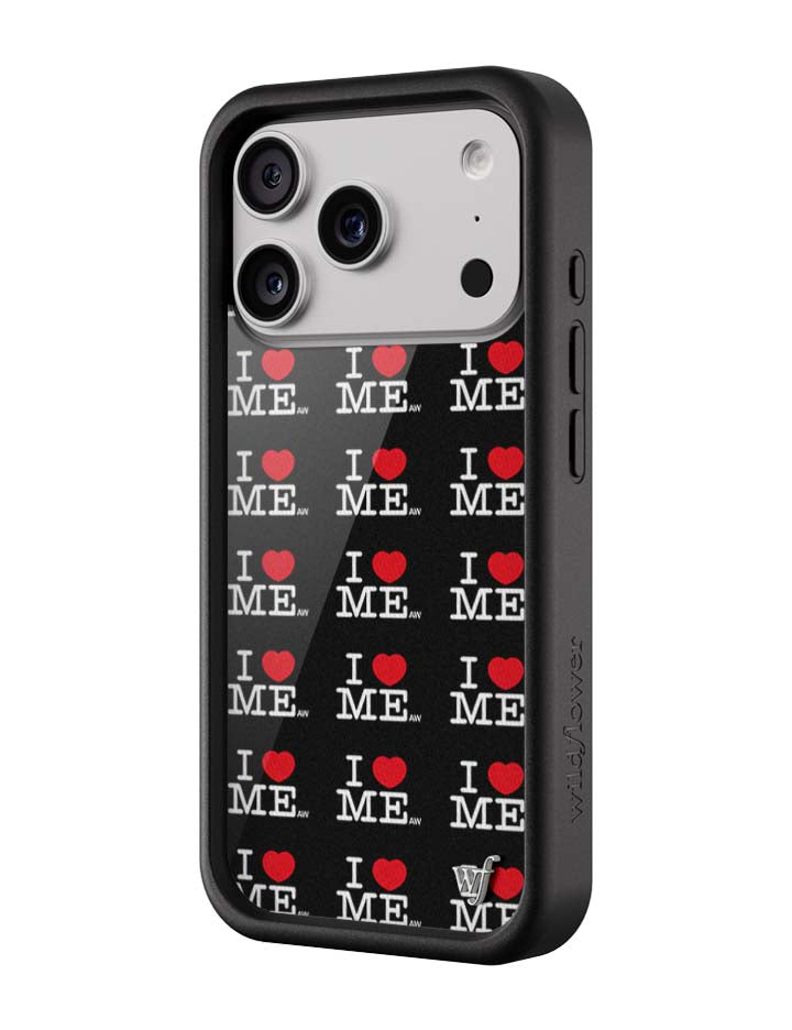 I Heart Me | Black iPhone Case