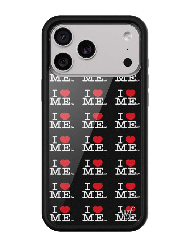 I Heart Me | Black iPhone Case