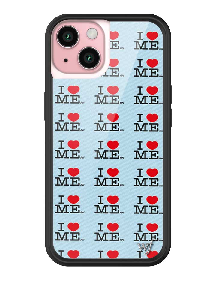 I Heart Me iPhone Case | Blue