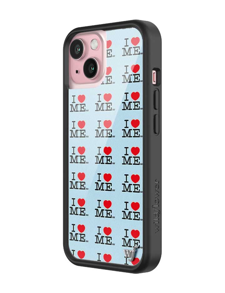 I Heart Me iPhone Case | Blue