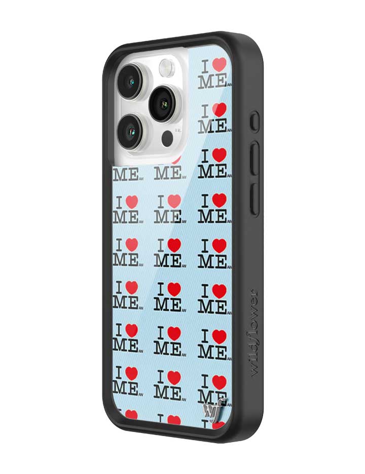 I Heart Me iPhone Case | Blue