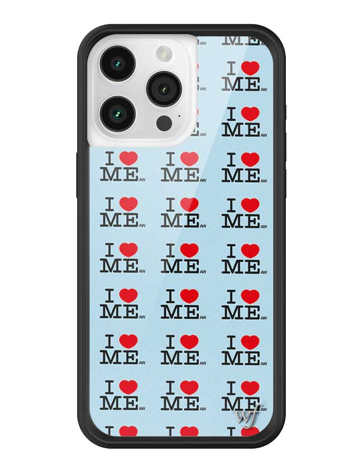 I Heart Me iPhone Case | Blue