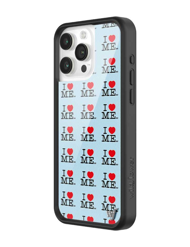 I Heart Me iPhone Case | Blue