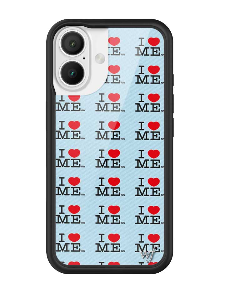 I Heart Me iPhone Case | Blue