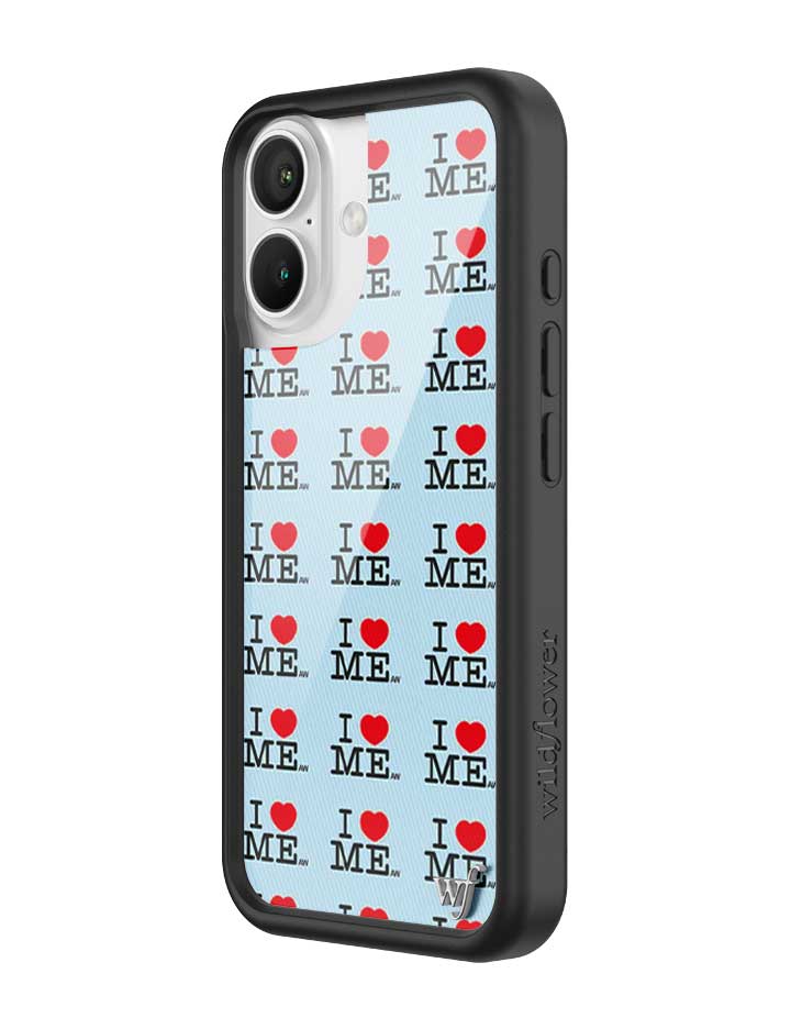 I Heart Me iPhone Case | Blue