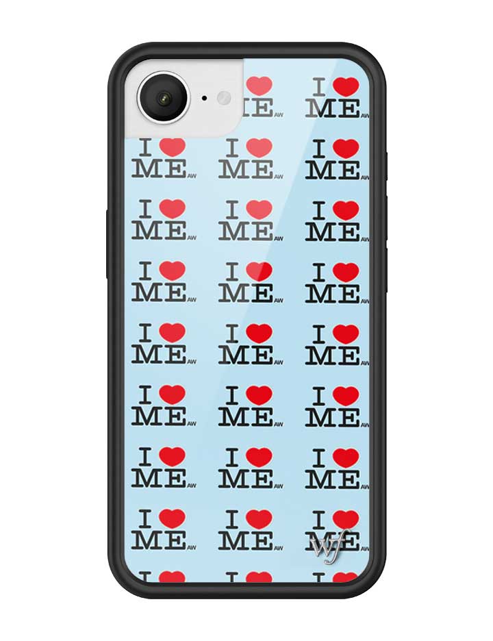 I Heart Me iPhone Case | Blue
