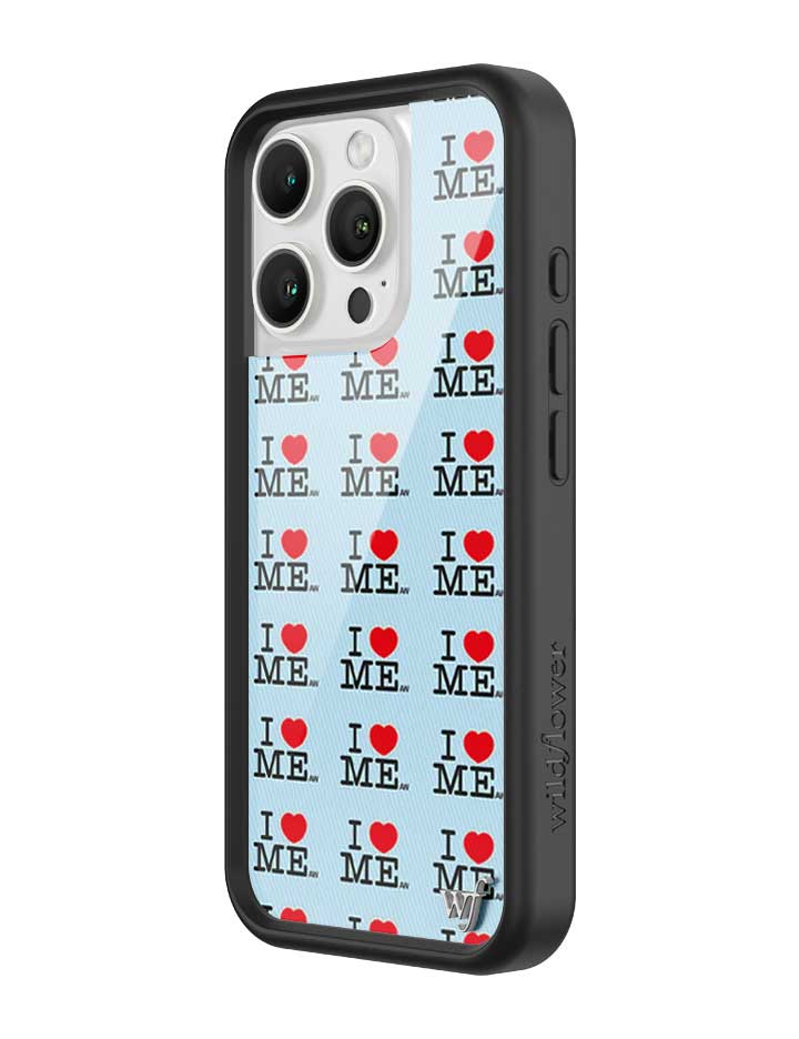 I Heart Me iPhone Case | Blue