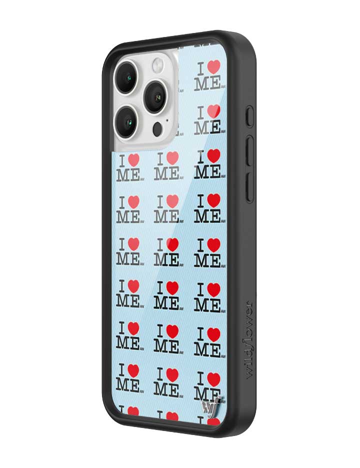 I Heart Me iPhone Case | Blue