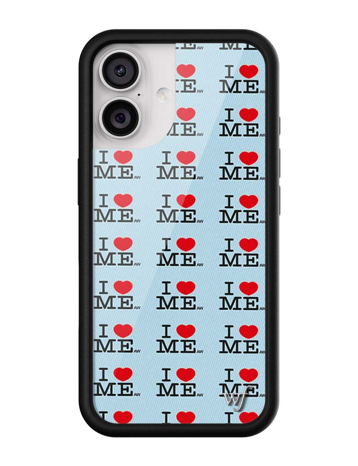 I Heart Me iPhone Case | Blue