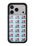 I Heart Me iPhone Case in Blue Limited Edition Print - Image 4