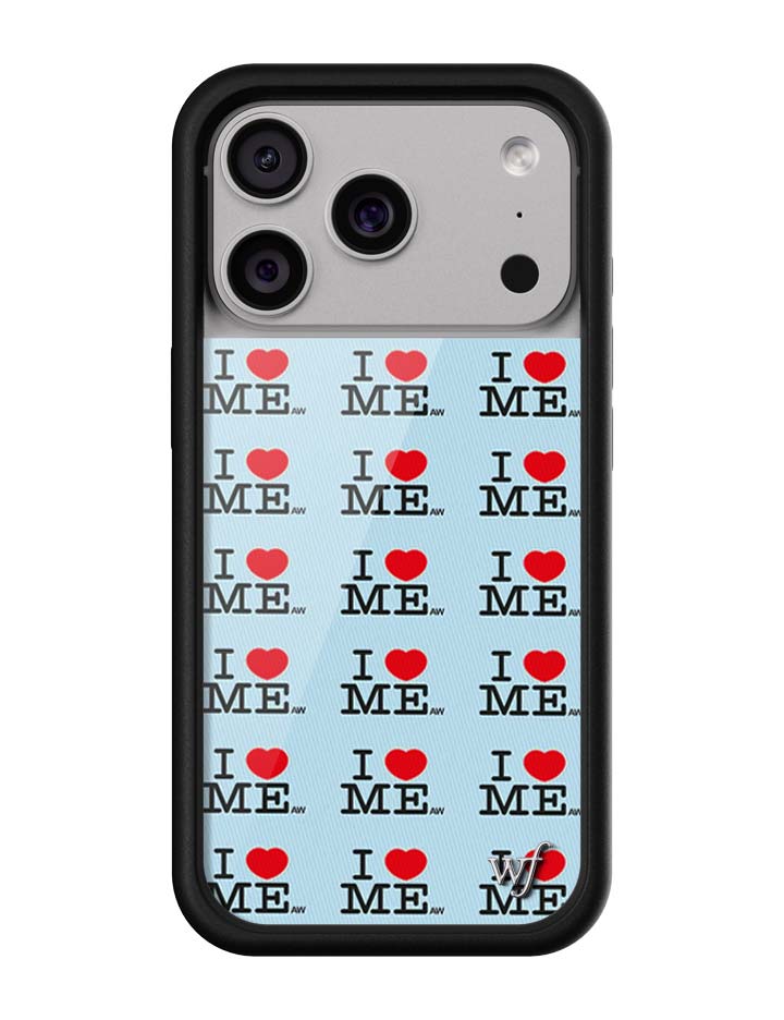 I Heart Me iPhone Case | Blue