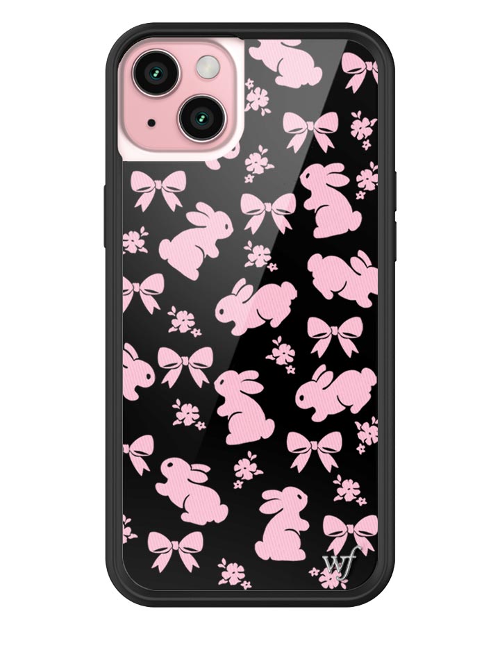Baby Pink Bunny Bow iPhone Case for Goth Girl Aesthetic - Image 3
