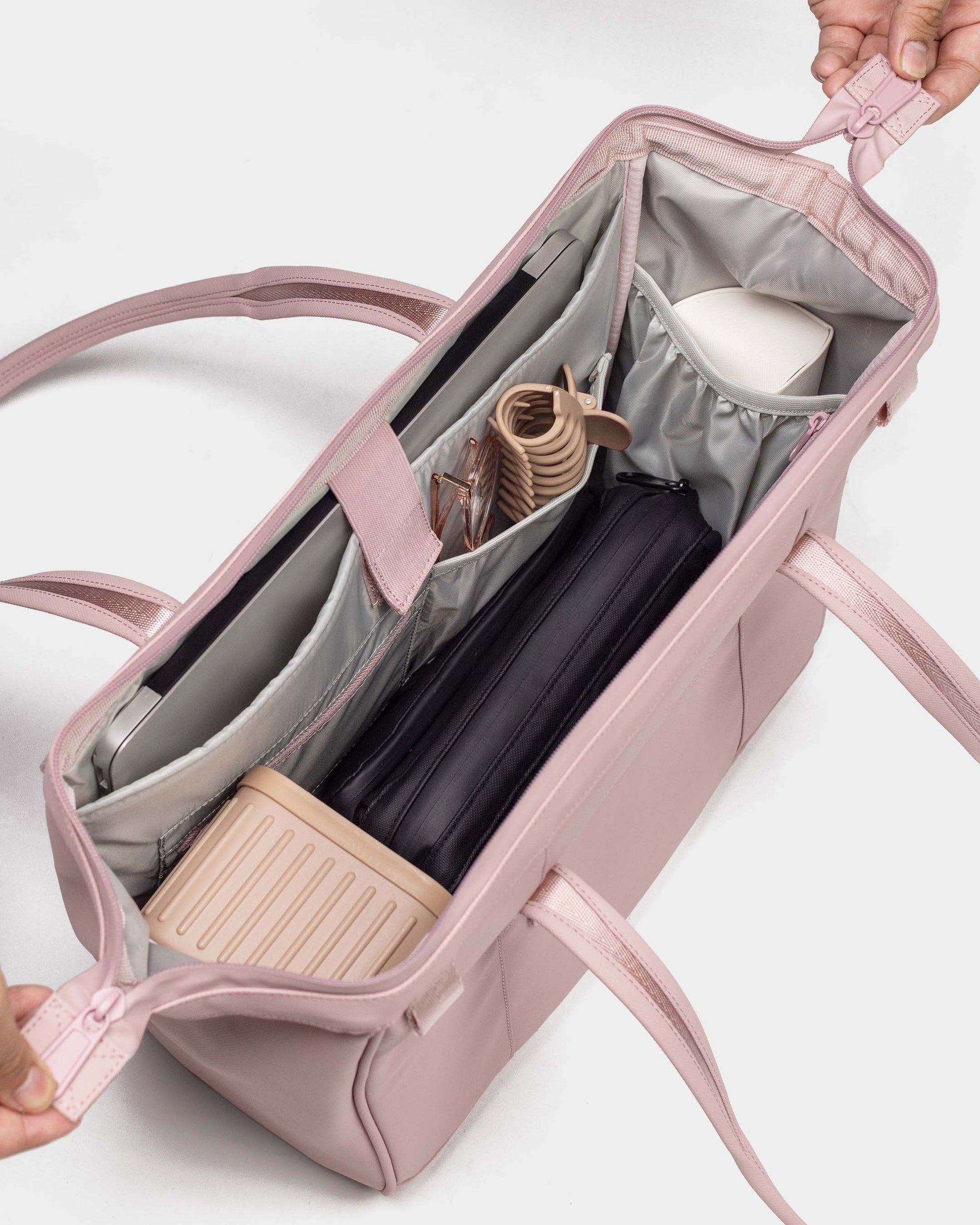 Cascade Compact Tote Bag - Weather-Proof Minimalist Carry-All