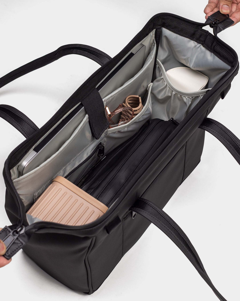 Cascade Compact Tote Bag - Weather-Proof Minimalist Carry-All