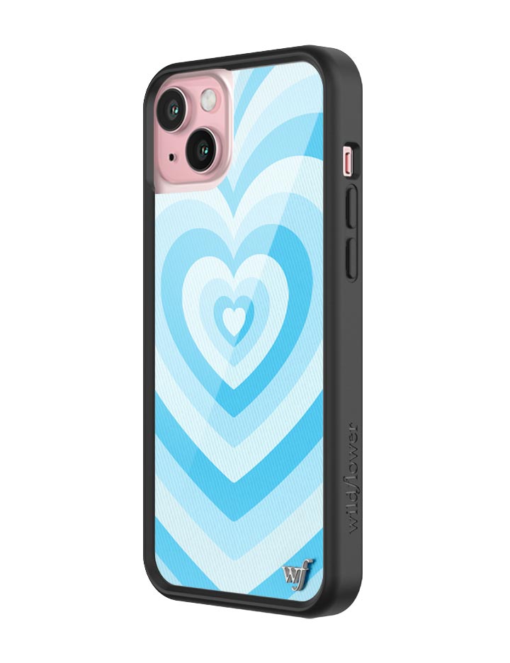 Blue Moon Latte Love iPhone Case with Heart Pattern - Image 4
