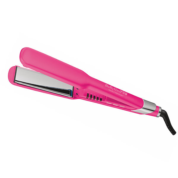 BABYLISSPRO NANO TITANIUM ULTRA-SLEEK STRAIGHTENER 1.5" (HOT PINK) (#BNT131THP)