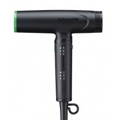 BaBylissPRO x Tomb45 Nano Light Ionic High-Speed Dryer in matte black and neon green