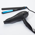 BaBylissPRO Limited Edition Matte Black 2000W hair dryer and matching straightener set