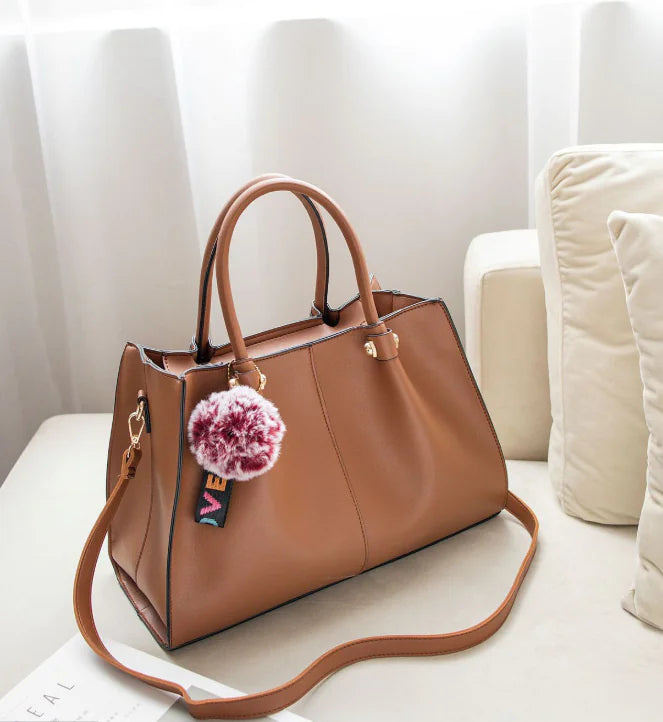 Women's Crossbody & Tote Bag Set - 2-in-1 Style