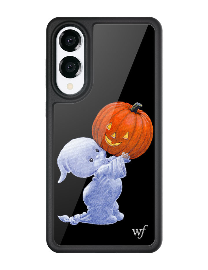 Boo Ghost and Pumpkin Samsung Galaxy Phone Case - Image 3
