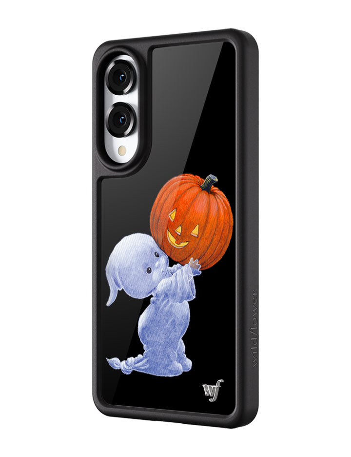 Boo Ghost and Pumpkin Samsung Galaxy Phone Case - Image 4