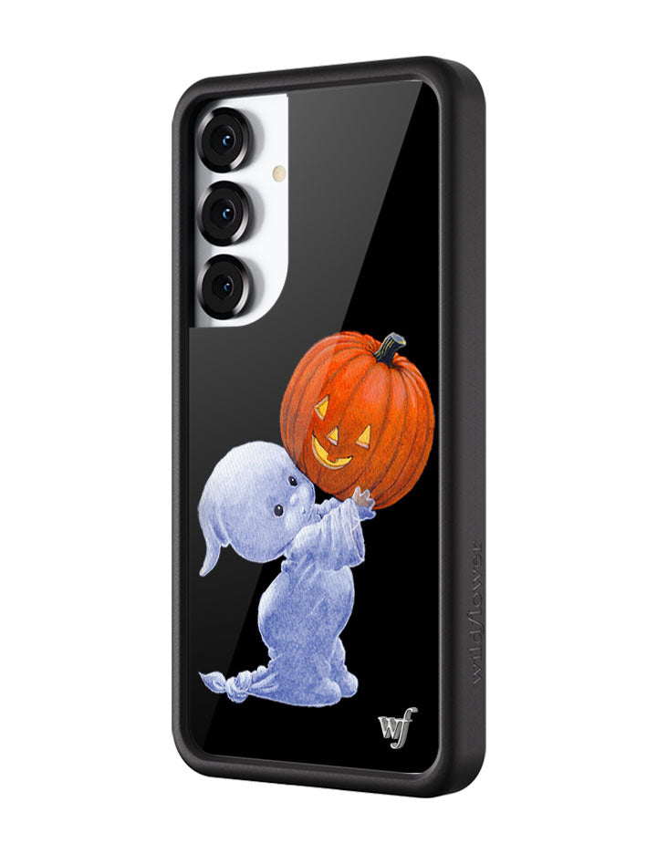 Boo Ghost and Pumpkin Samsung Galaxy Phone Case - Image 6