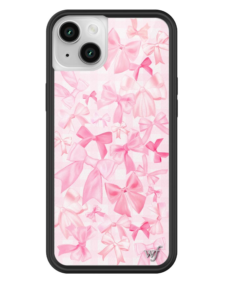 Bow Beau Pink Bow Print Protective iPhone Case - Image 19