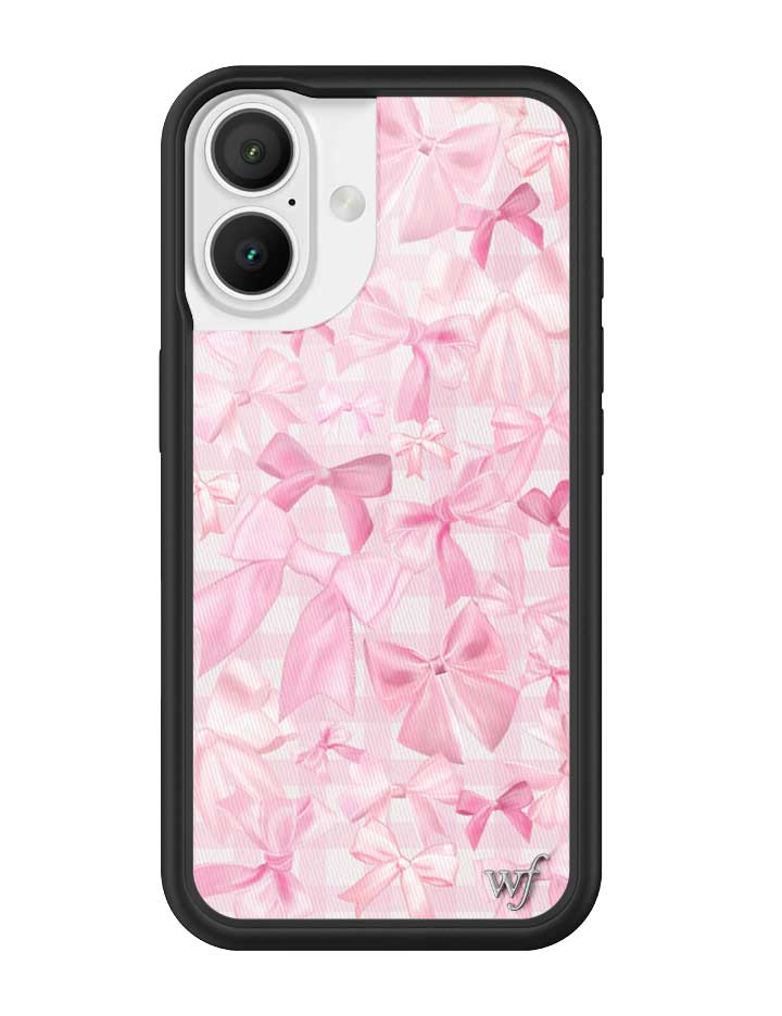 Bow Beau Pink Bow Print Protective iPhone Case - Image 7