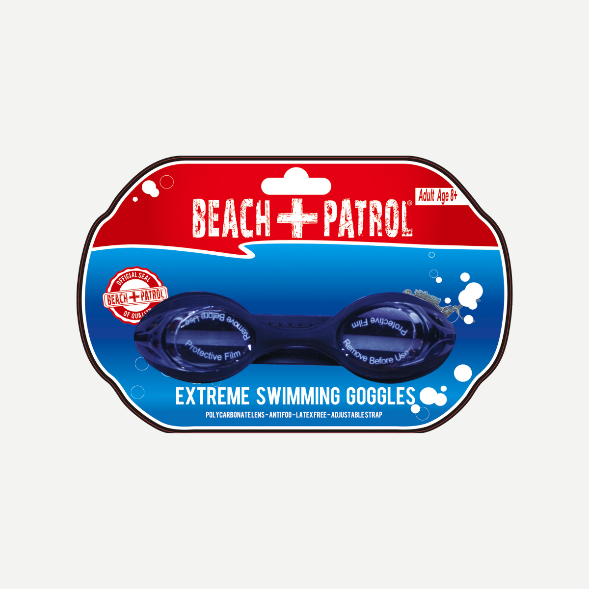 Extreme Swimming Goggles with Anti-Fog Polycarbonate Lenses