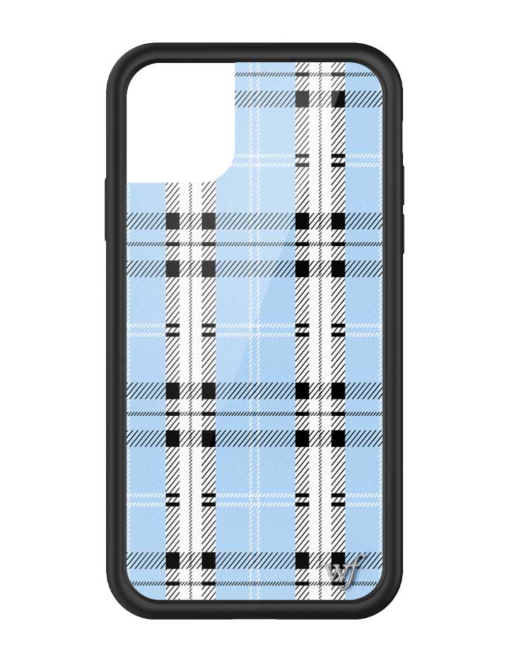 Plaid | Blue iPhone Case