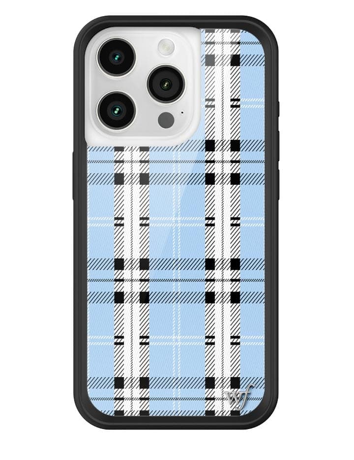 Plaid | Blue iPhone Case