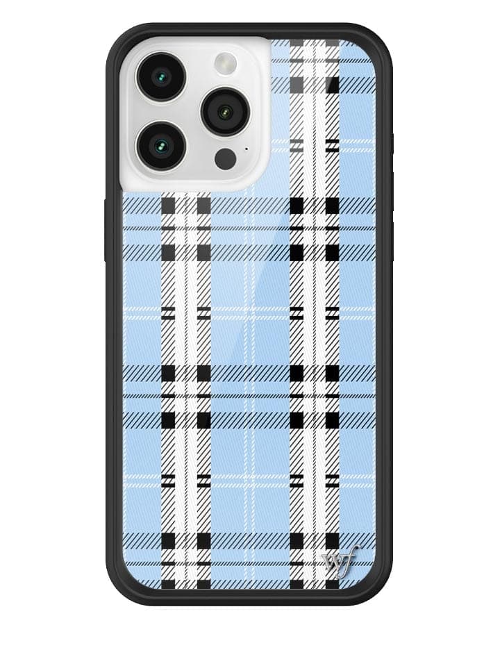Plaid | Blue iPhone Case