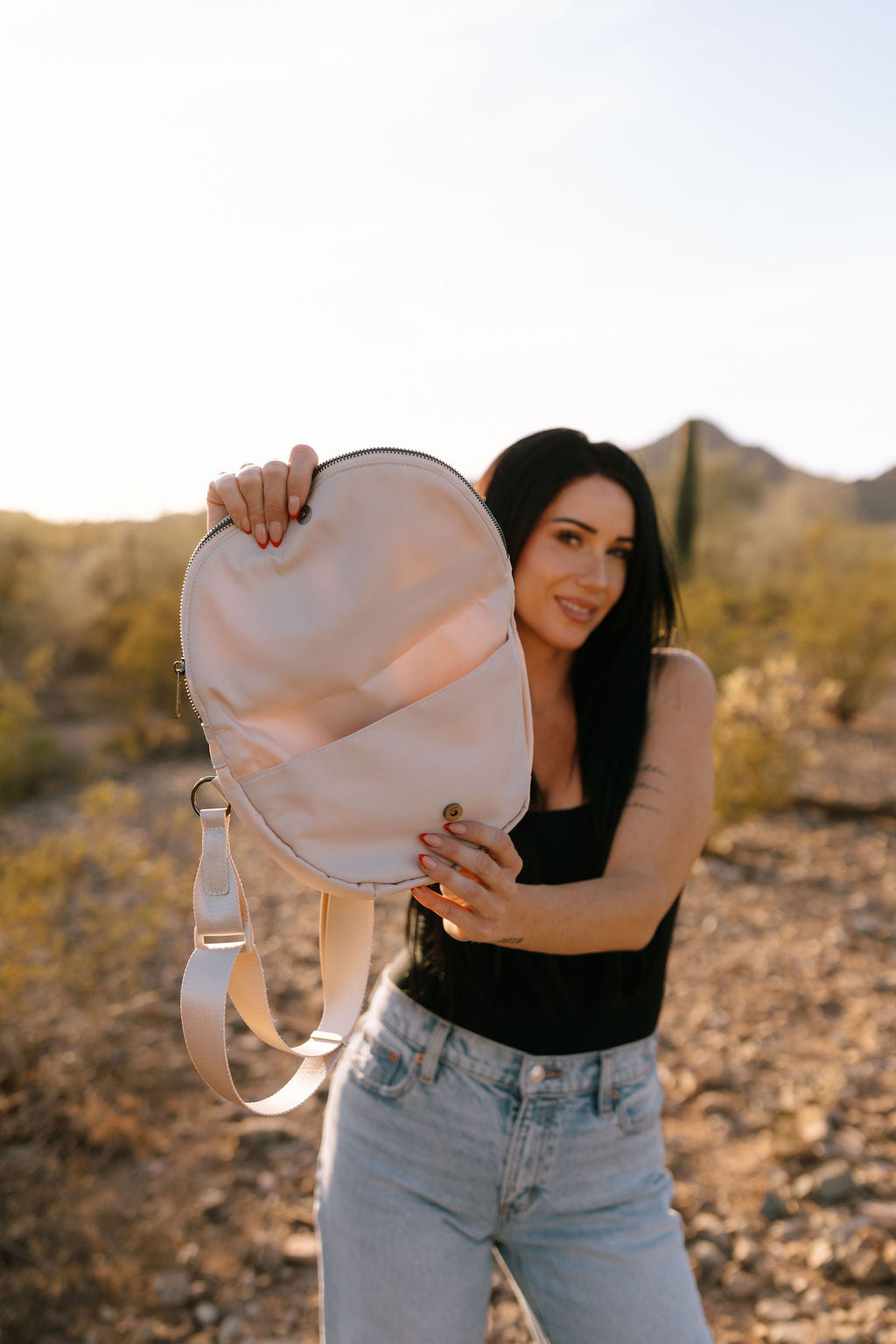 Nylon Crossbody Bag