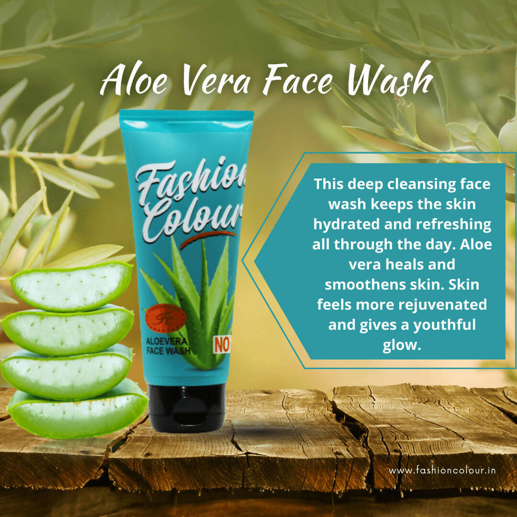 Aloe Vera Hydrating Face Wash for Deep Cleansing & Youthful Glow