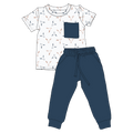 Braxton Bulls Bamboo Pocket Tee & Jogger Set (Pre-Order)
