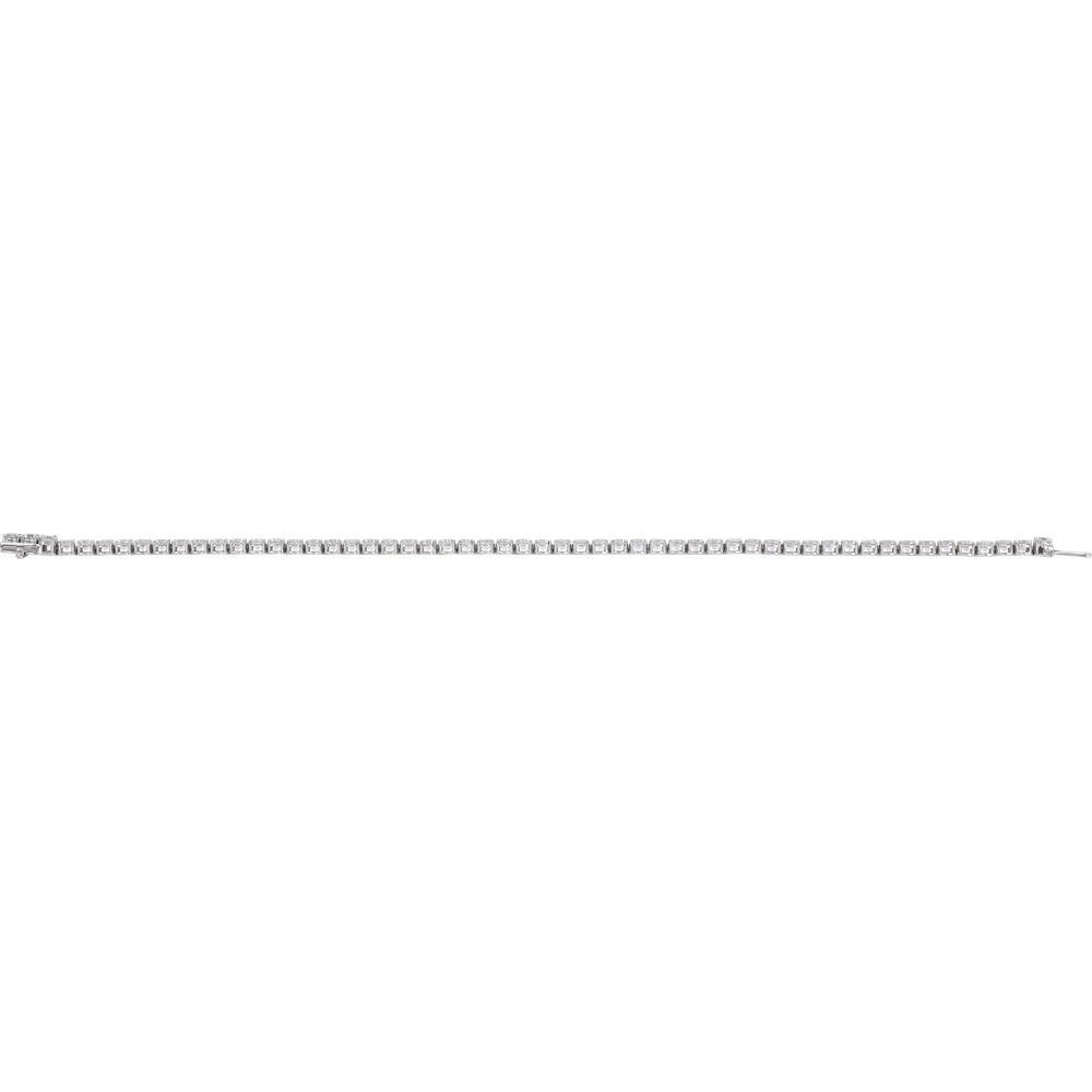 Éclat Continu 14K Gold Lab-Grown Lightweight Diamond Tennis Bracelet – 2, 5 or 10 CTW