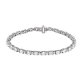 Victoire 14K White Gold 5 1/2 CTW Oval Lab-Grown Diamond Bracelet