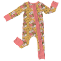 Brinley Bamboo Ruffle Convertible Footie (Pre-Order)