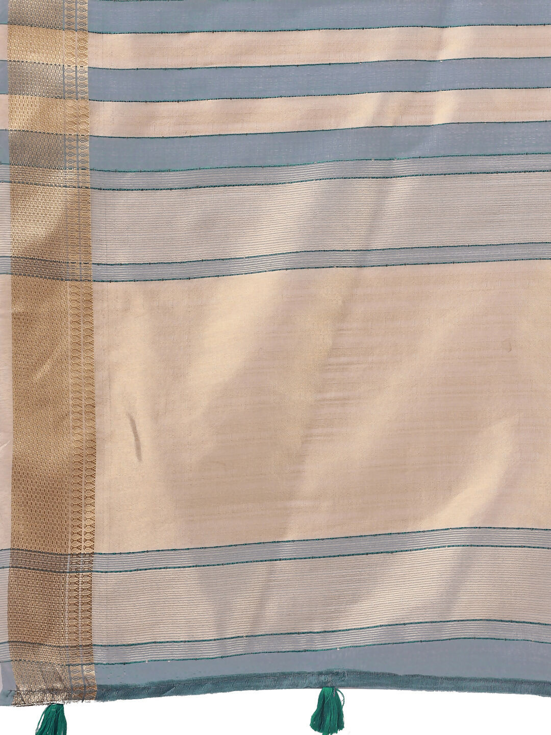 Shree Shyam Fashion Organza Sky Blue Saree