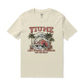 Sail the Ocean men's crew neck cotton t-shirt with tropical design