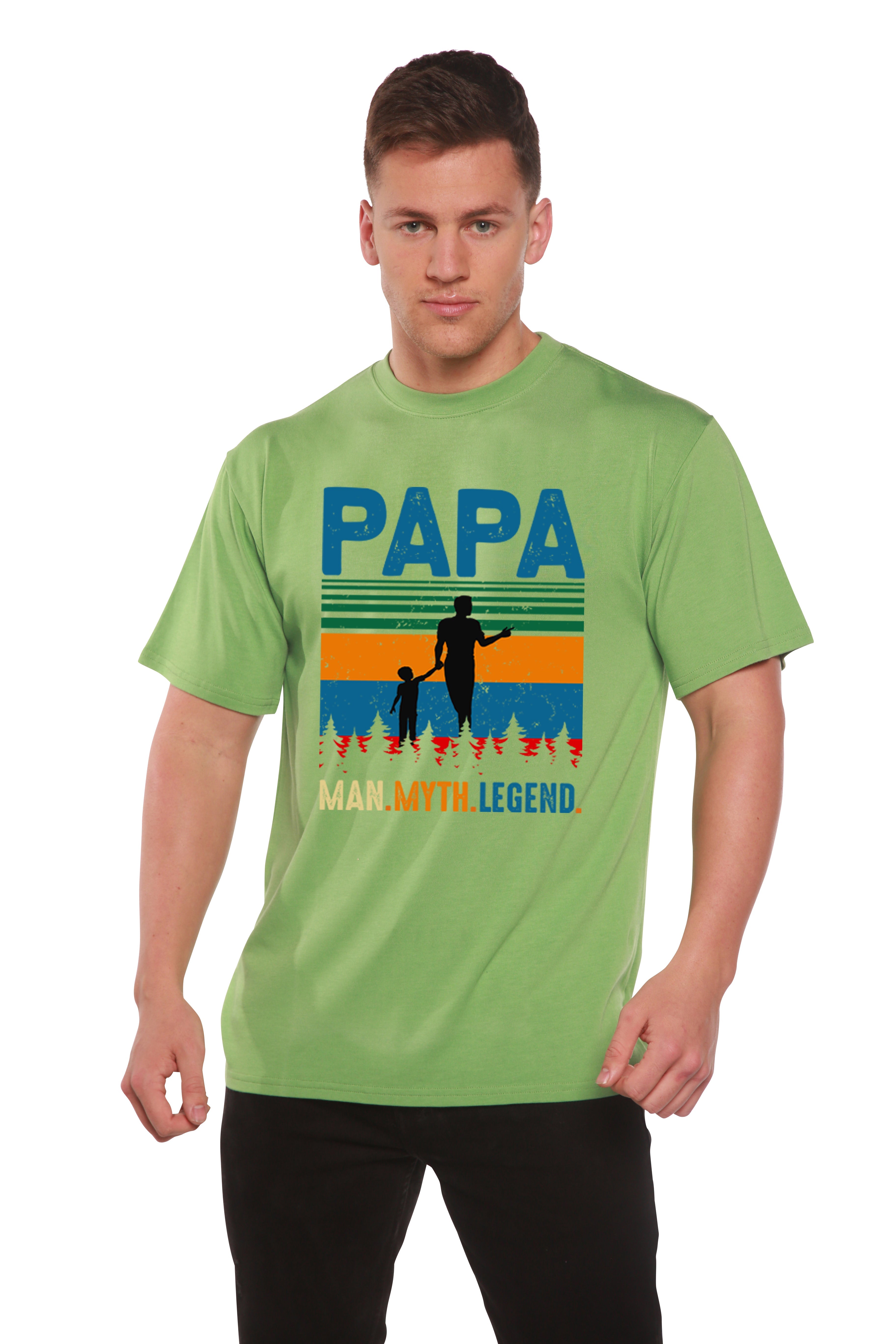 Papa Man Myth Legend Graphic T-Shirt
