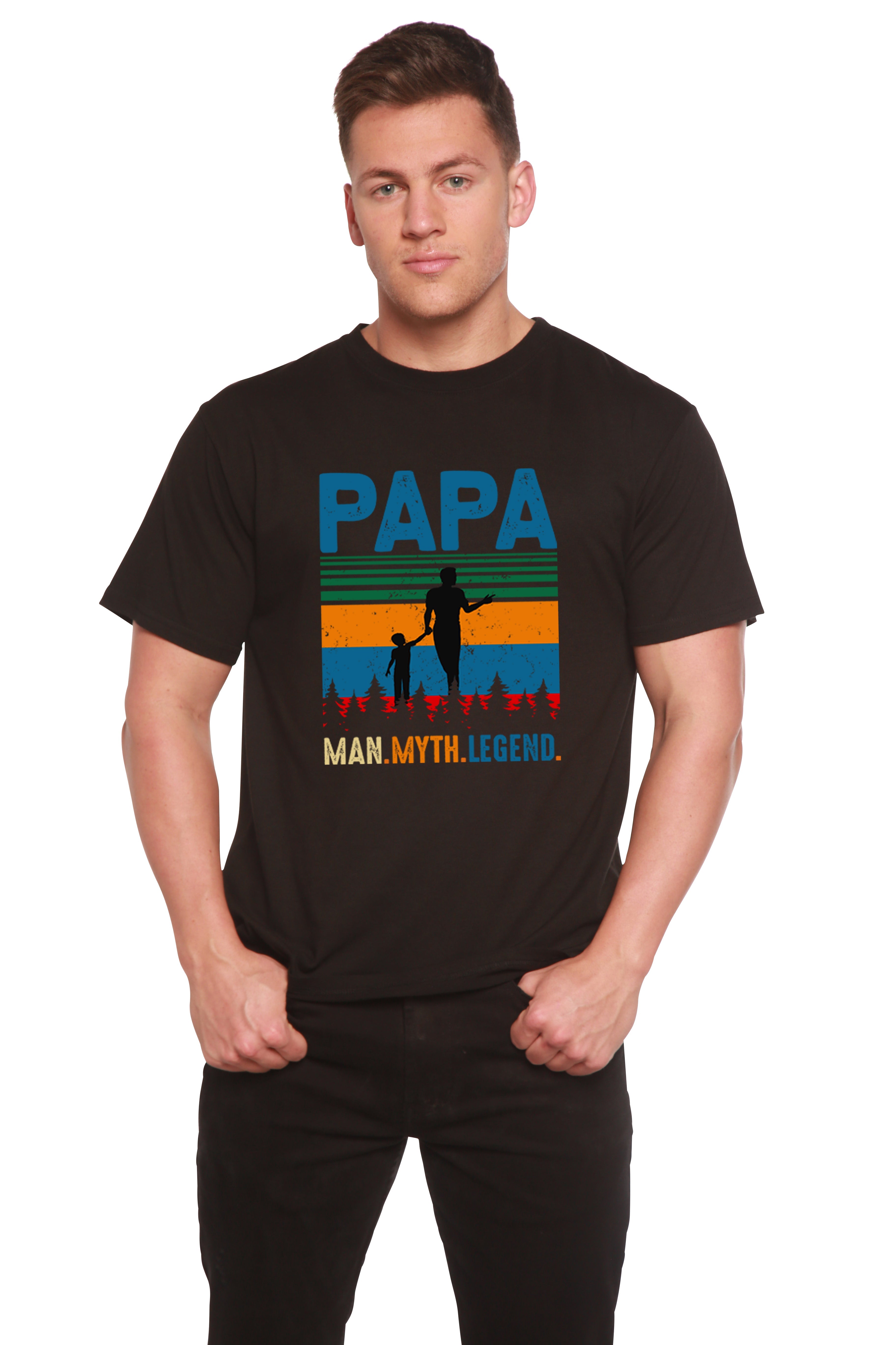 Papa Man Myth Legend Graphic T-Shirt