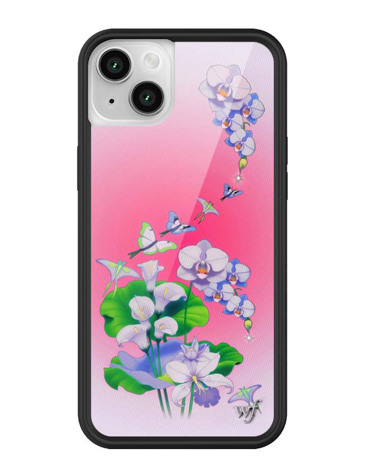 Butterfly Dreams Protective iPhone Case in Pink Pastel Florals - Image 32