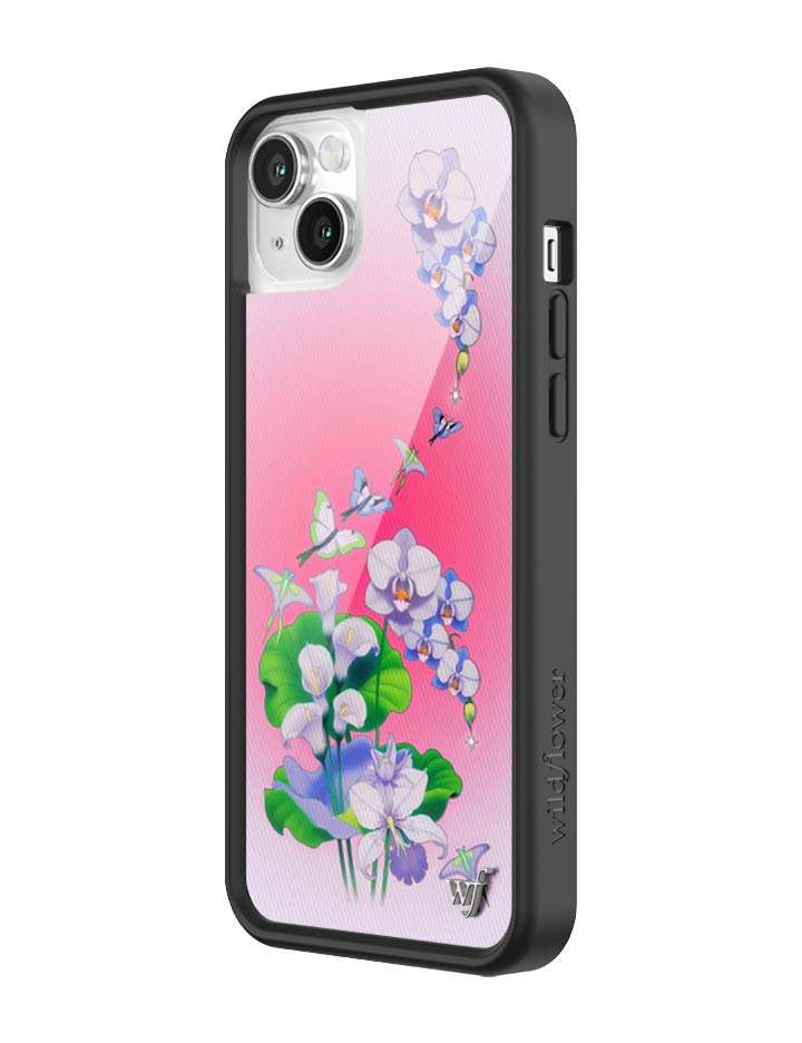 Butterfly Dreams Protective iPhone Case in Pink Pastel Florals - Image 31