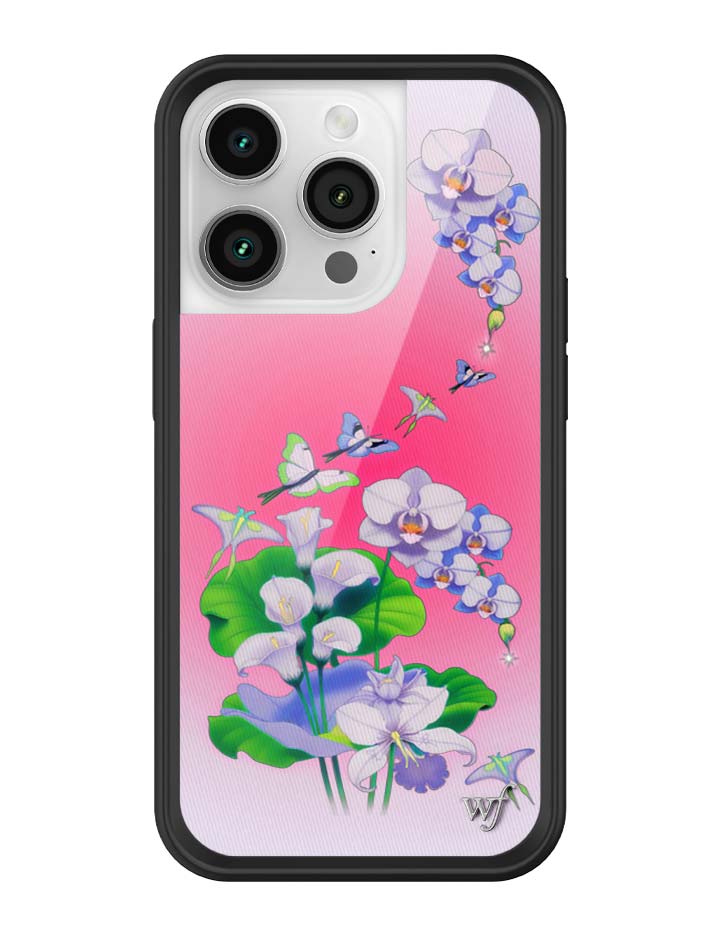 Butterfly Dreams Protective iPhone Case in Pink Pastel Florals - Image 28