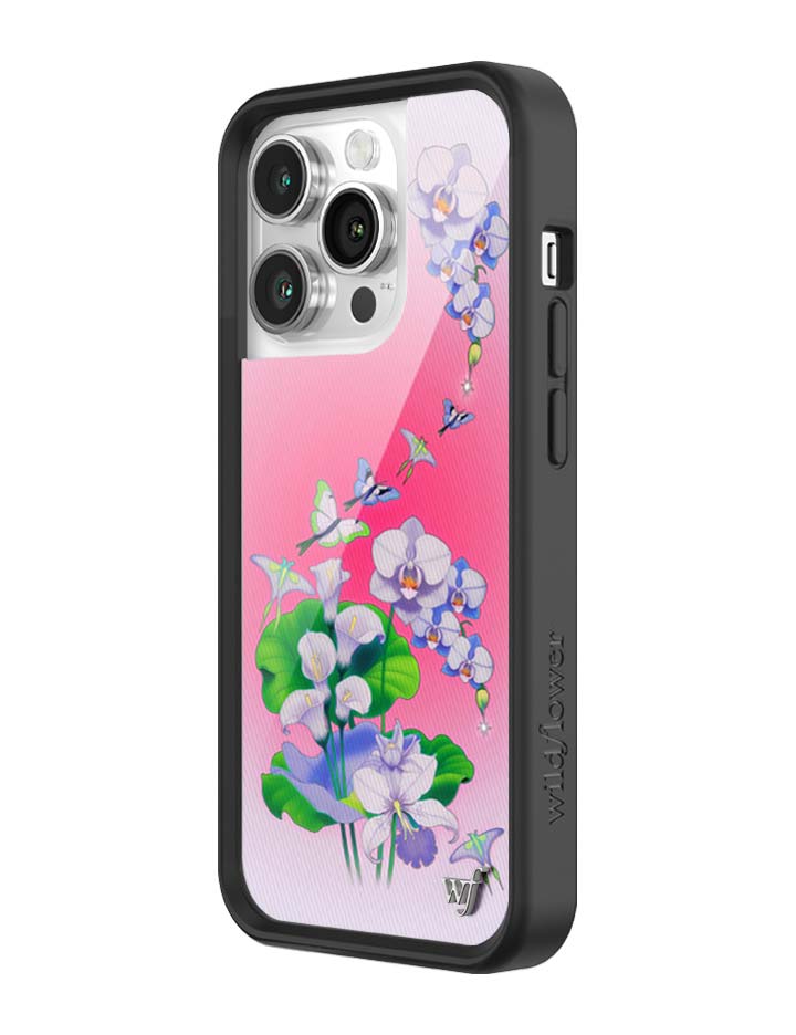 Butterfly Dreams Protective iPhone Case in Pink Pastel Florals - Image 29